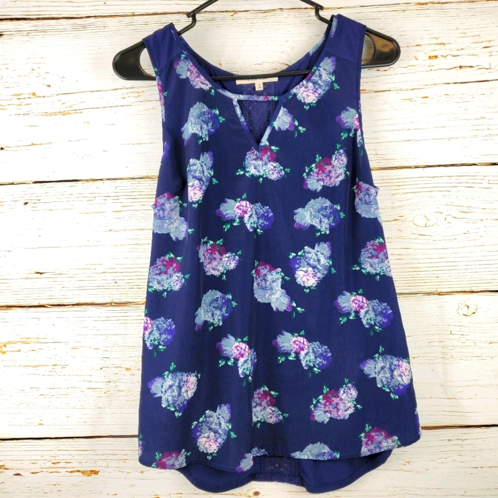 41 Hawthorn Navy Sleeveless Top